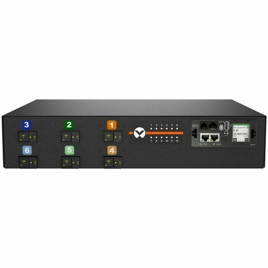 Vertiv Geist rPDU MNR5MDR6-12CF18-6PS15D0H10-S 12-Outlets PDU