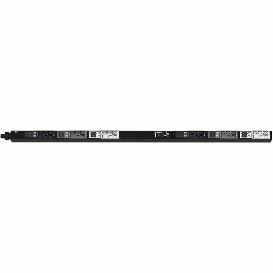 Panduit G6 MSPO PDU, 63A/60A, 415V, (24)C13, (12)C19, IEC 60309 3P+N+E 6h