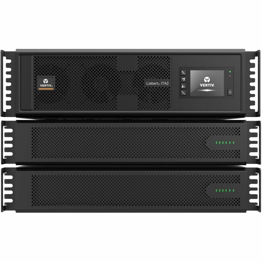 Vertiv Liebert ITA2 UPS - 20kVA/20kW; 208/120VAC (220/127VAC) 3-phase 4 Wire with RDU120 Card, one pair ITA2 Lithium-Ion battery (ITA2LI-20KRT208V7UN)