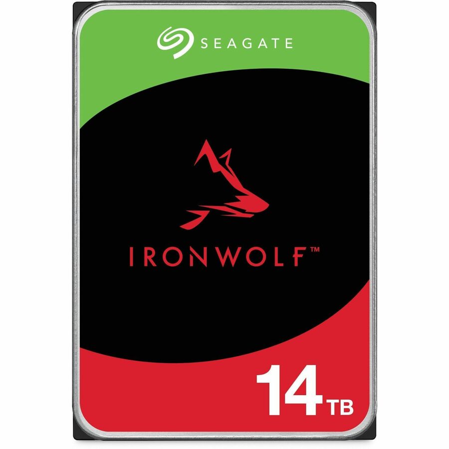 Seagate IronWolf ST14000VNA008 14 TB Hard Drive - 3.5" Internal - SATA (SATA/600) - Conventional Magnetic Recording (CMR) Method