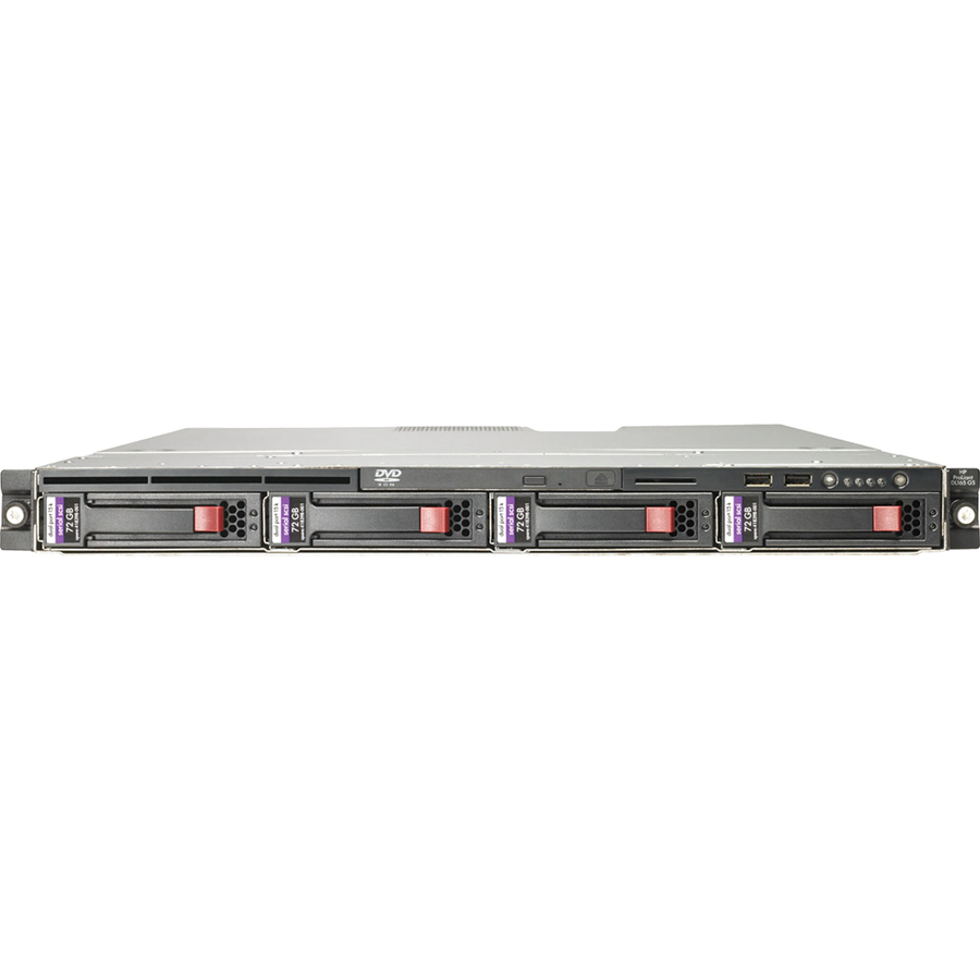HPE Sourcing ProLiant DL165 G5 1U Rack Server - 1 x AMD Opteron 2356 2.30 GHz - 4 GB RAM - 160 GB HDD - Ultra ATA, Serial ATA Controller