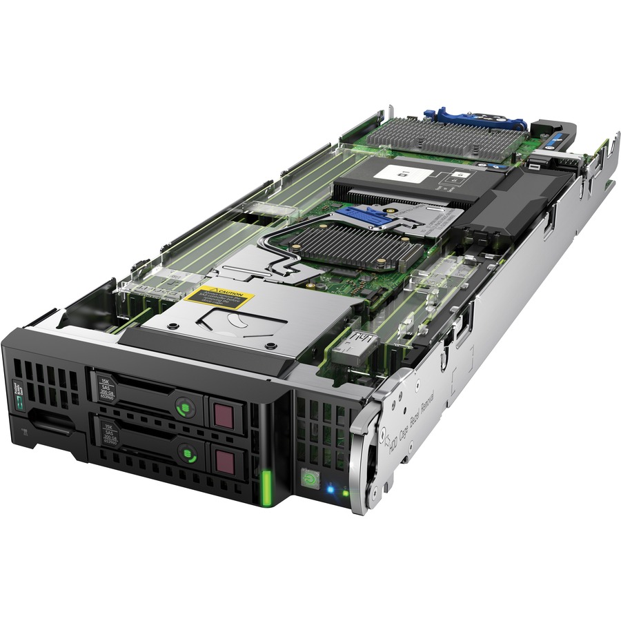 HPE Sourcing ProLiant BL460c G9 Blade Server - 2 x Intel Xeon E5-2640 v4 2.40 GHz - 64 GB RAM - 12Gb/s SAS, Serial ATA/600 Controller