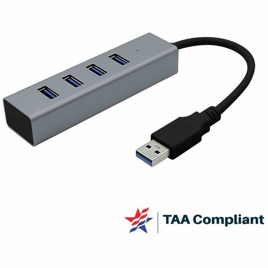 4XEM 4-port USB-A Data Hub - TAA