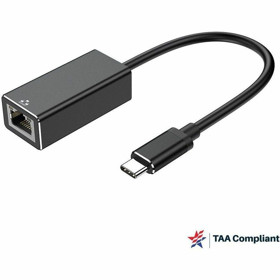 4XEM USB-C to 1 Gbps RJ-45 Ethernet Adapter - TAA