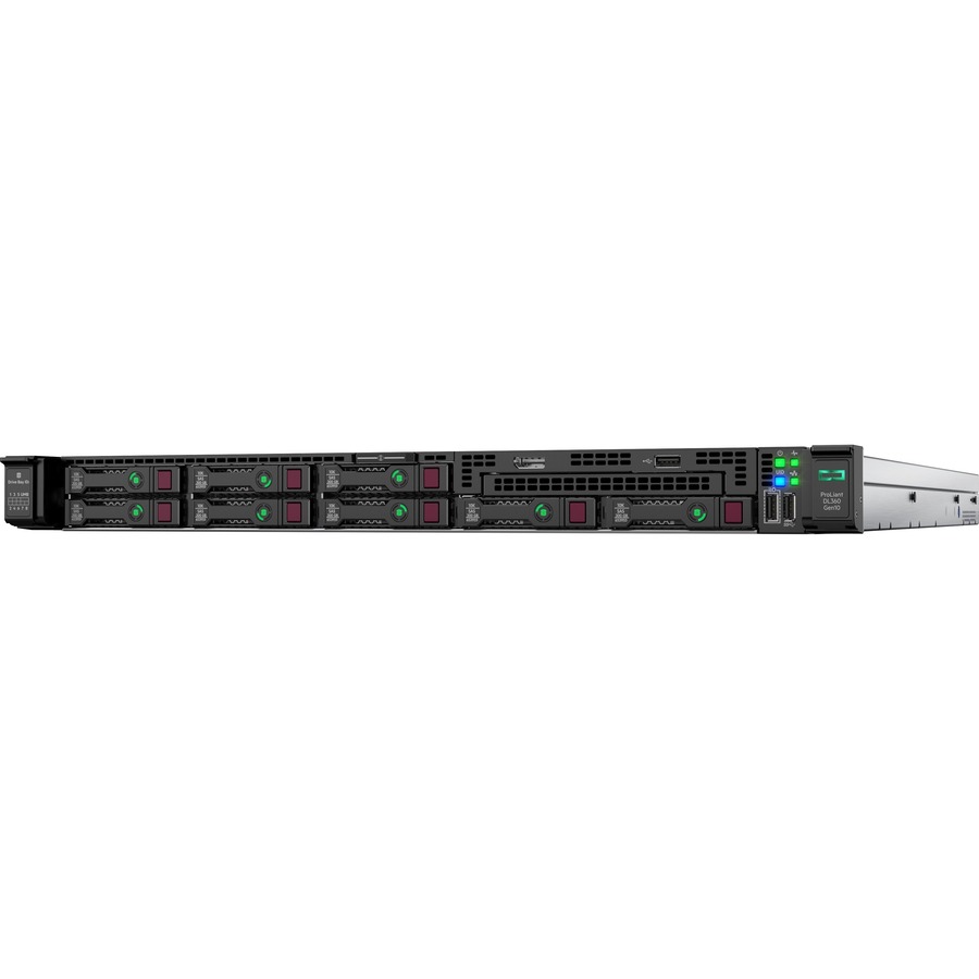 HPE Sourcing ProLiant DL360 G10 1U Blade Server - 1 x Intel Xeon Silver 4215R 3.20 GHz - 32 GB RAM - Serial ATA Controller
