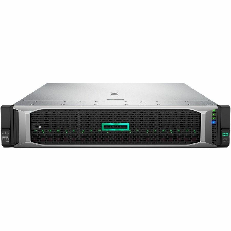 HPE Sourcing ProLiant DL380 G10 2U Rack Server - 1 x Intel Xeon Silver 4208 2.10 GHz - 64 GB RAM - (2 x 480GB) SSD Configuration - Serial ATA, 12Gb/s SAS Controller