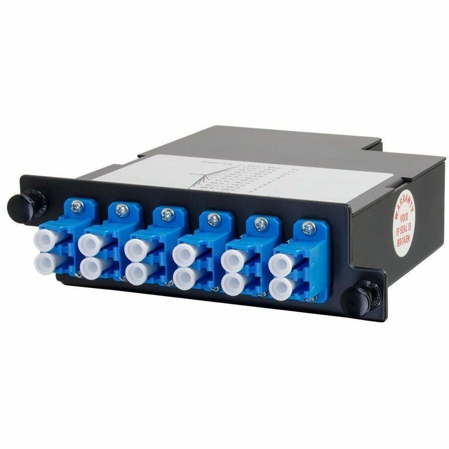 Ortronics M4 Cassette, 12 Fiber, LC Duplex, SM OS2, Type B, Far End