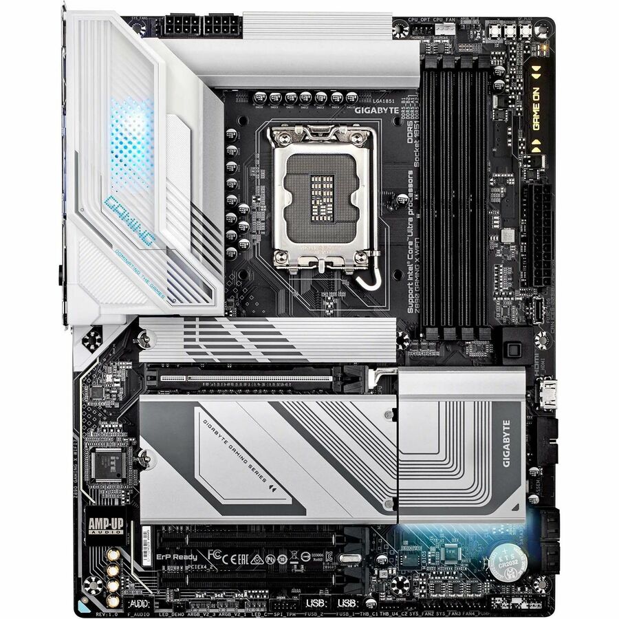 GIGABYTE Ultra Durable Z890 GAMING X WIFI7 Gaming Desktop Motherboard - Intel Z890 Chipset - Socket LGA-1851 - ATX