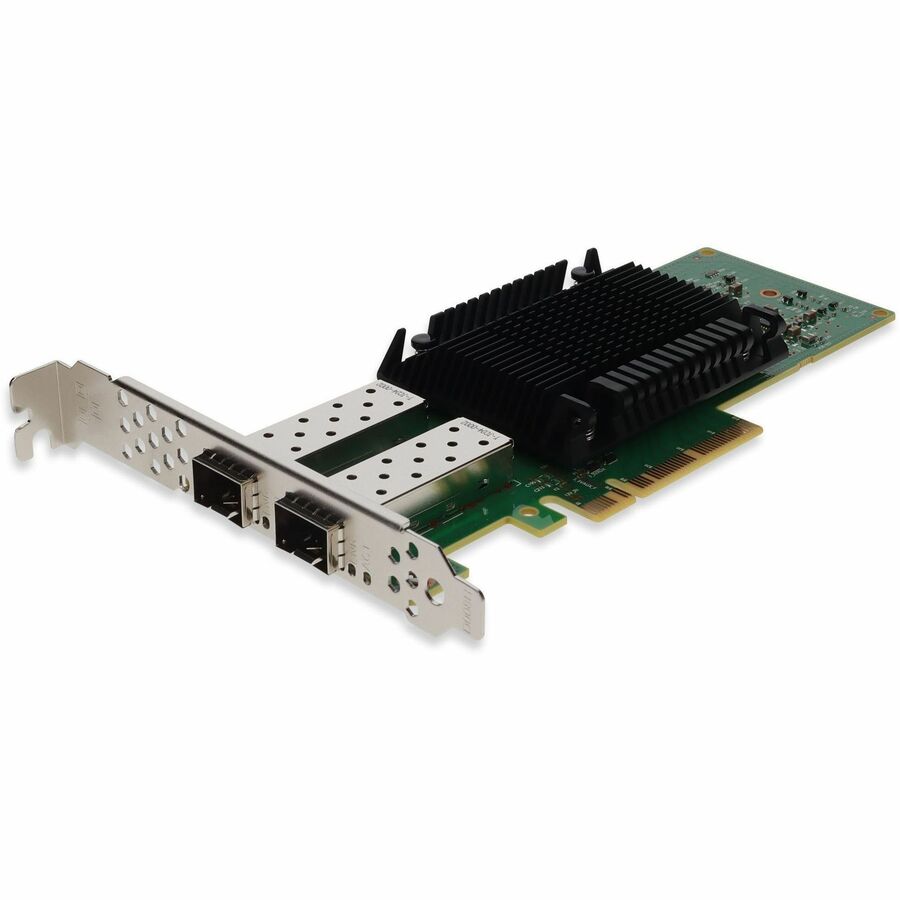 AddOn Mellanox MCX512A-ACAT ConnectX®-5 EN Network Interface Card, 10/25GbE Dual-Port SFP28, PCIe 3.0 x 8, Tall and Short Bracket