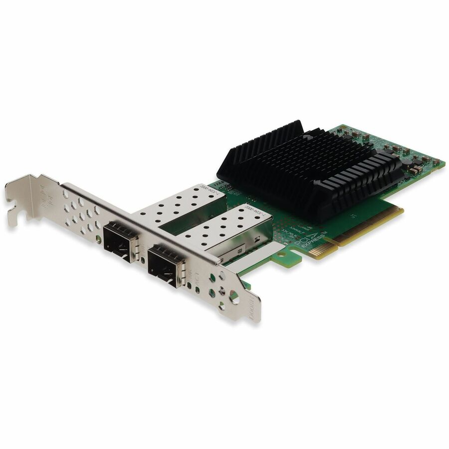 AddOn Mellanox MCX4121A-ACAT ConnectX-4 Lx EN Network Interface Card, 25GbE Dual-Port SFP28, PCIe3.0 x 8, Tall and Short Bracket based on Intel XL710 Chipset