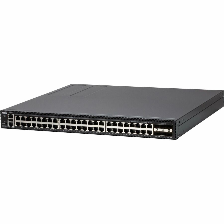 ATEN 54-Port Layer 2+ Gigabit Ethernet Managed Switch with PoE