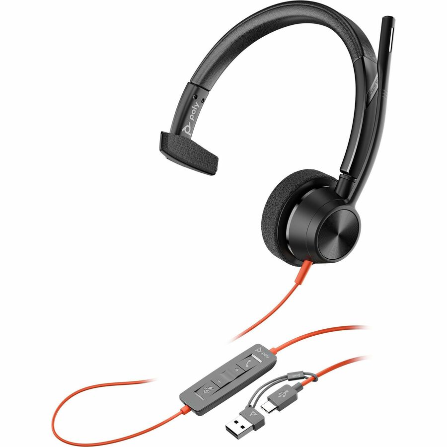 HPI SOURCING - NEW Blackwire 3310-M Microsoft Teams Certified USB-C Headset