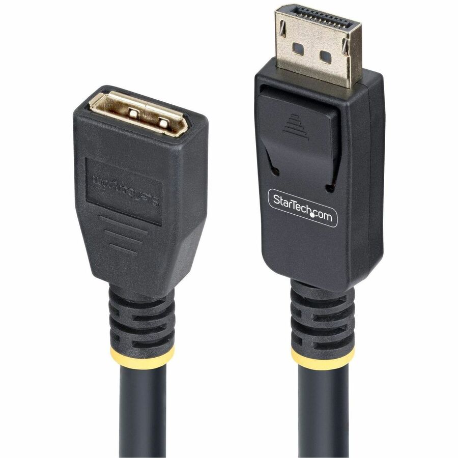 StarTech 10ft (3m) DisplayPort 1.4 Extension Cable, DP 1.4 Port Saver Cable, 8K 60Hz, DisplayPort Extension Adapter Cord, Male to Female