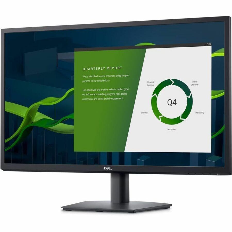 DELL SOURCING - NEW E2722H 27" Class LED Monitor - 16:9 - Black