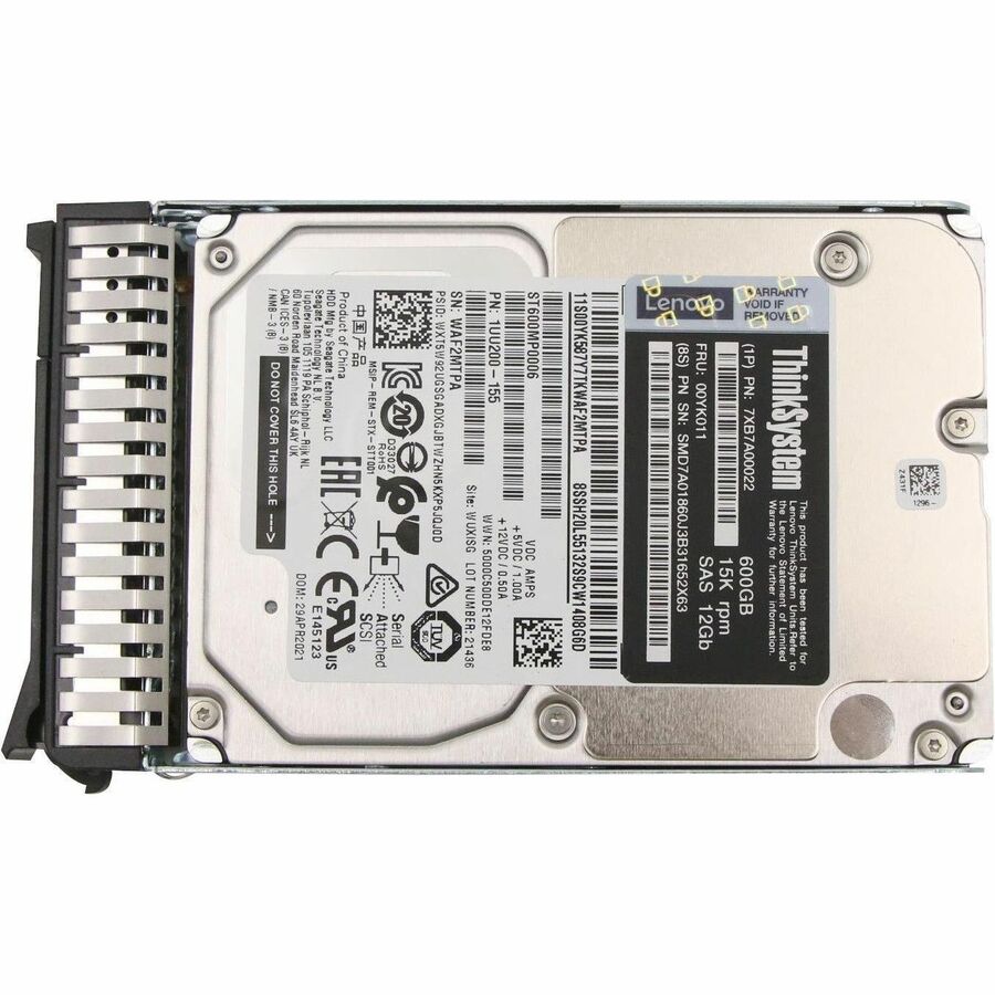 LENOVO DCG SOURCING 600 GB Hard Drive - 2.5" Internal - SAS (12Gb/s SAS)