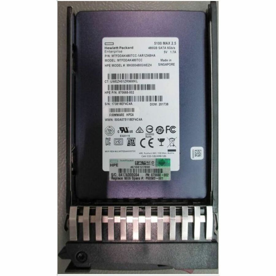 HPE Sourcing 4 TB Hard Drive - 3.5" Internal - SAS (12Gb/s SAS)