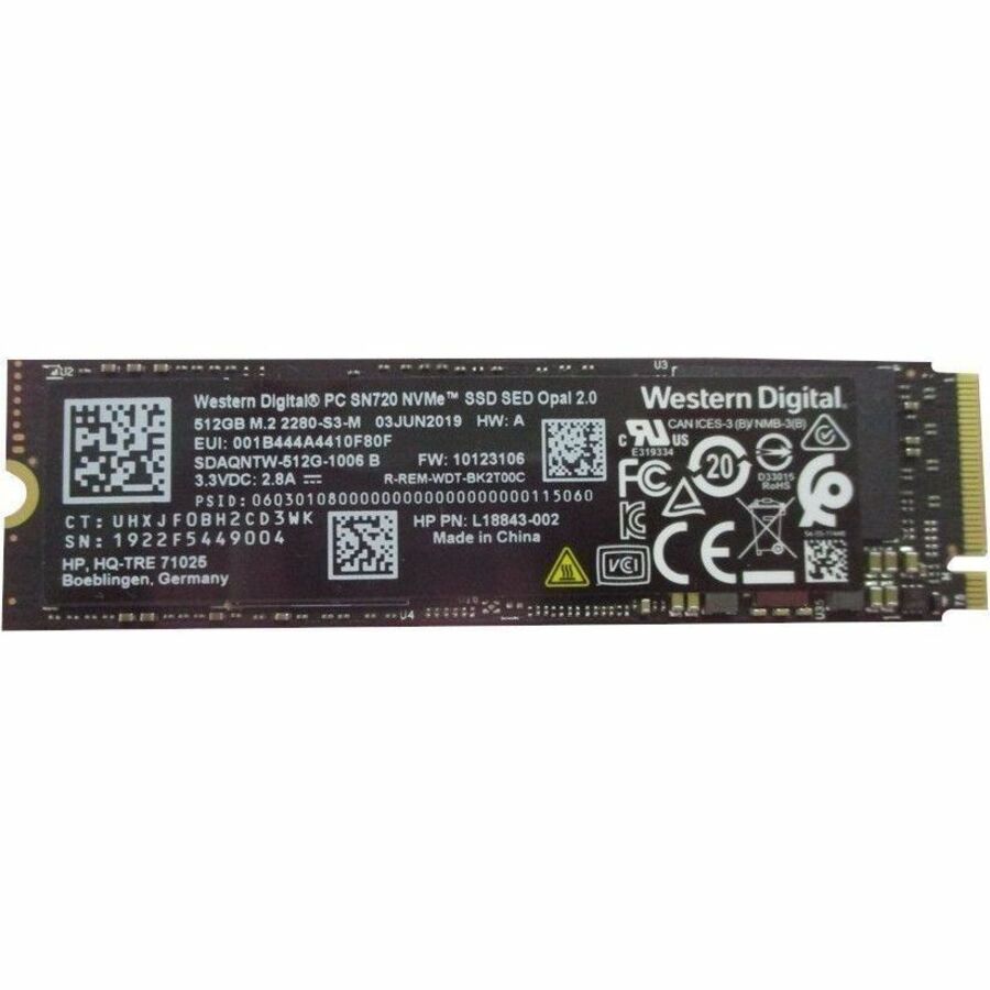 HPI SOURCING - NEW 512 GB Solid State Drive - M.2 2280 Internal - PCI Express NVMe