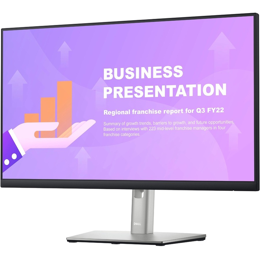 DELL SOURCING - NEW P2422HE 24" Class Full HD LED Monitor - 16:9 - Black, Silver