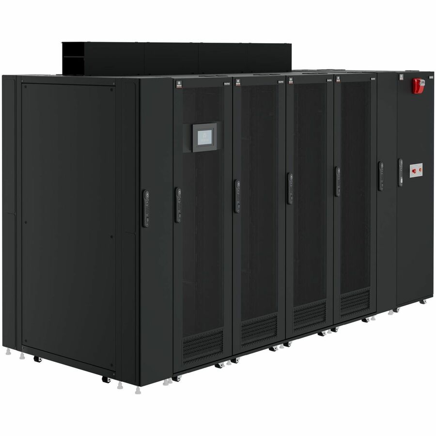 Vertiv™ SmartRow™ 2 Row-Based Data Center with Integrated Fire Suppression System| 10kW | 3x600mm Wide Racks| Power and Cooling Redundant| SR2N03010FAA2
