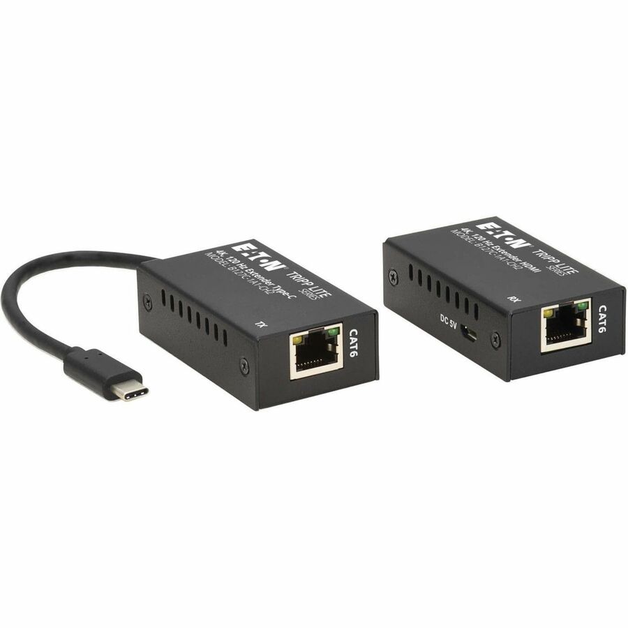 Eaton Tripp Lite Series USB-C to HDMI over Cat6 Extender Kit, Transmitter/Receiver, 4K 120 Hz, HDR10, Up to 82 ft. (25 m)