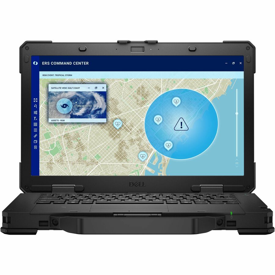 Dell Pro Rugged 14 RB14250 14" Touchscreen Rugged Notebook - Full HD - 60 Hz - Intel Core Ultra 5 14th Gen 135U - 16 GB - 512 GB SSD - English Keyboard - Black