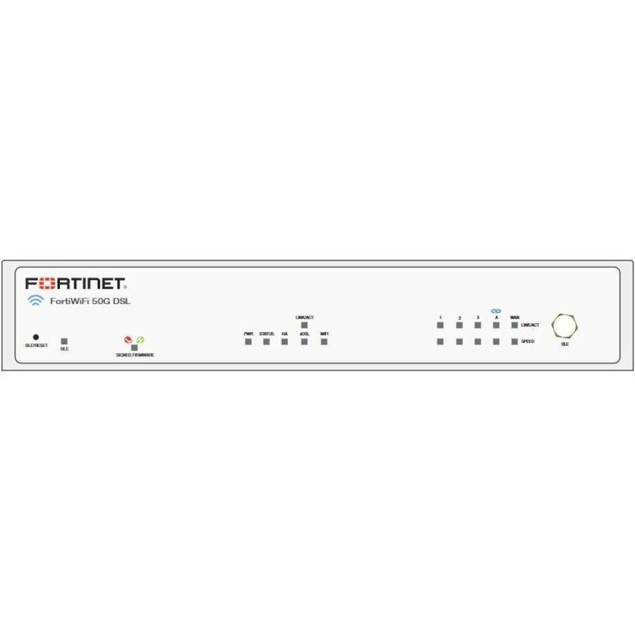 Fortinet FortiWifi FWF-50G-DSL Network Security/Firewall Appliance