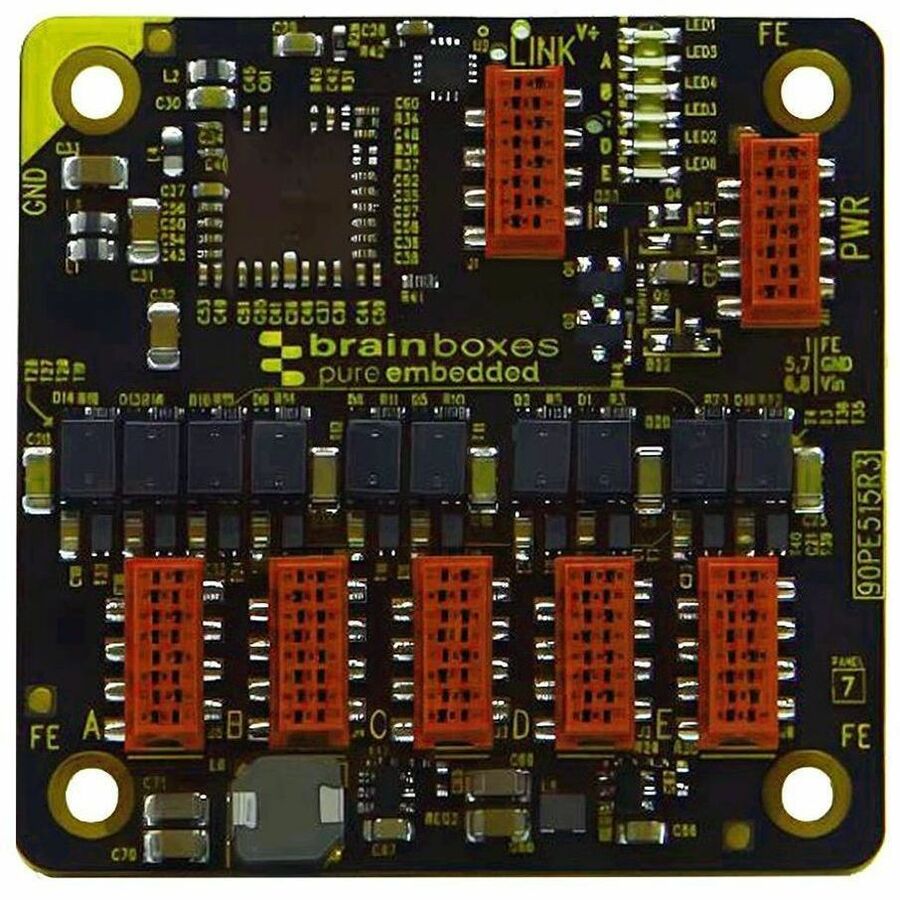 Brainboxes Pure Embedded 1G 5 Port Industrial Ethernet Switch