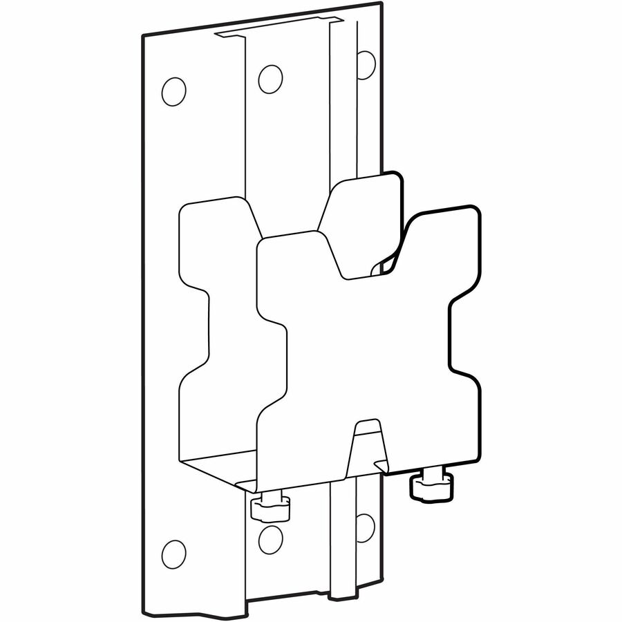 Ergotron Mini PC Mount with Wall Track (dark grey)