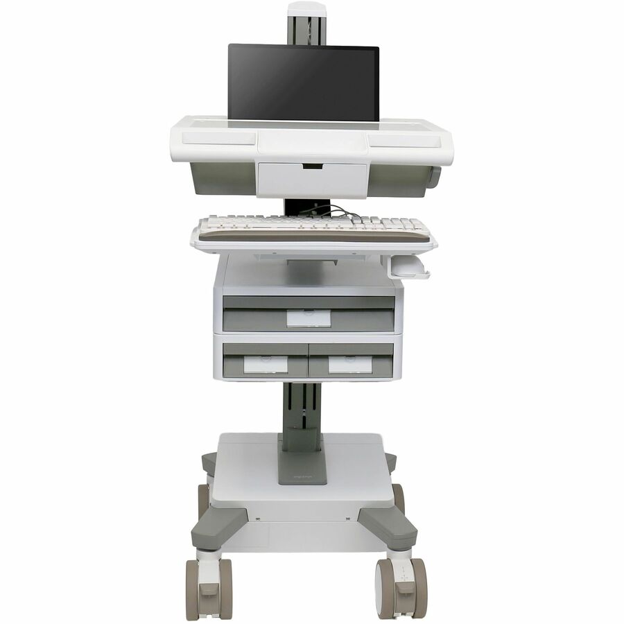 Ergotron Mosaic™ Laptop Cart, Tier 2 Std 1x2