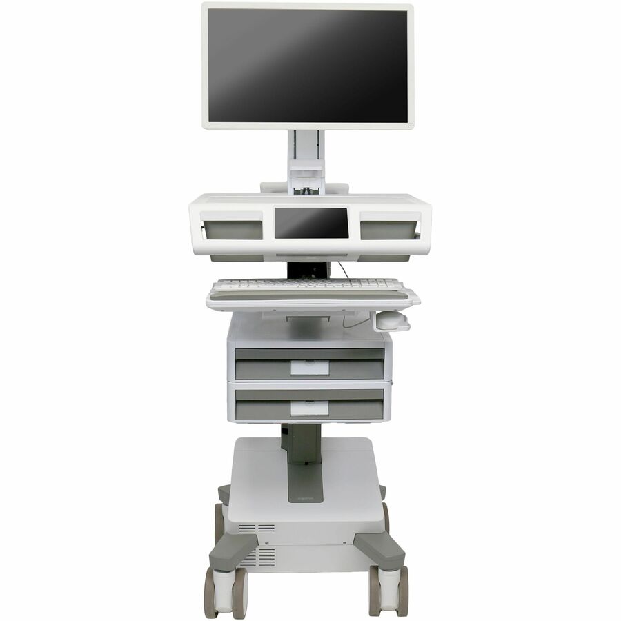 Ergotron Mosaic™ LCD Cart, AC Power, Tier 2 Std 1x1, US/CA/MX