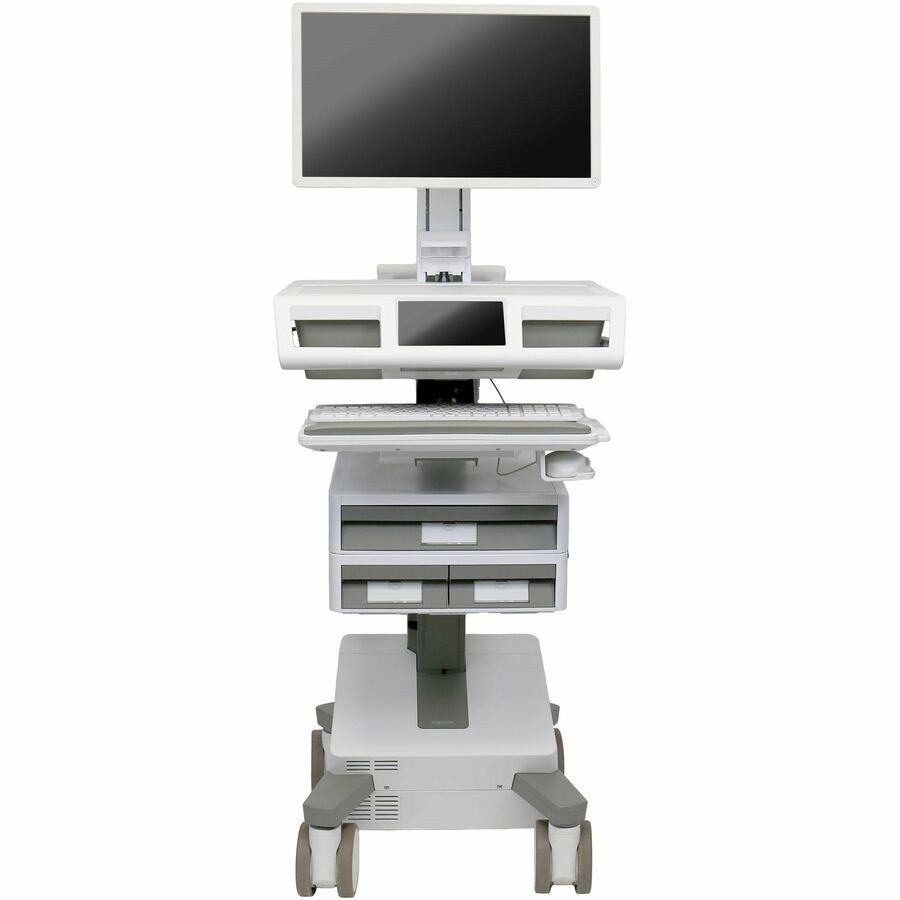 Ergotron Mosaic™ LCD Cart, DC Power, Tier 2 Std 1x2, US/CA/MX