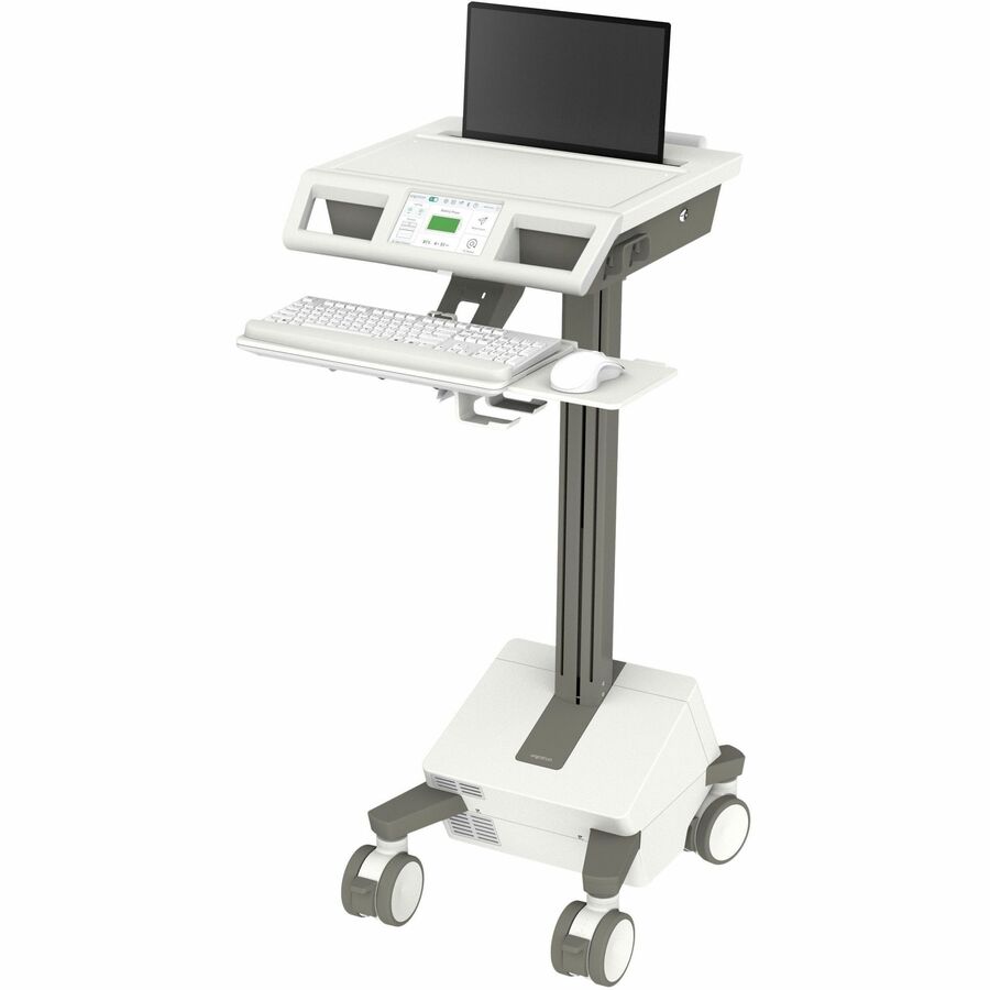 Ergotron Mosaic™ Laptop Cart, DC Power, Tier 3 Std 3x3x3, US/CA/MX