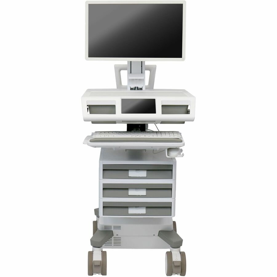 Ergotron Mosaic™ LCD Cart, AC Power, Tier 3 Std 1x1x1, US/CA/MX