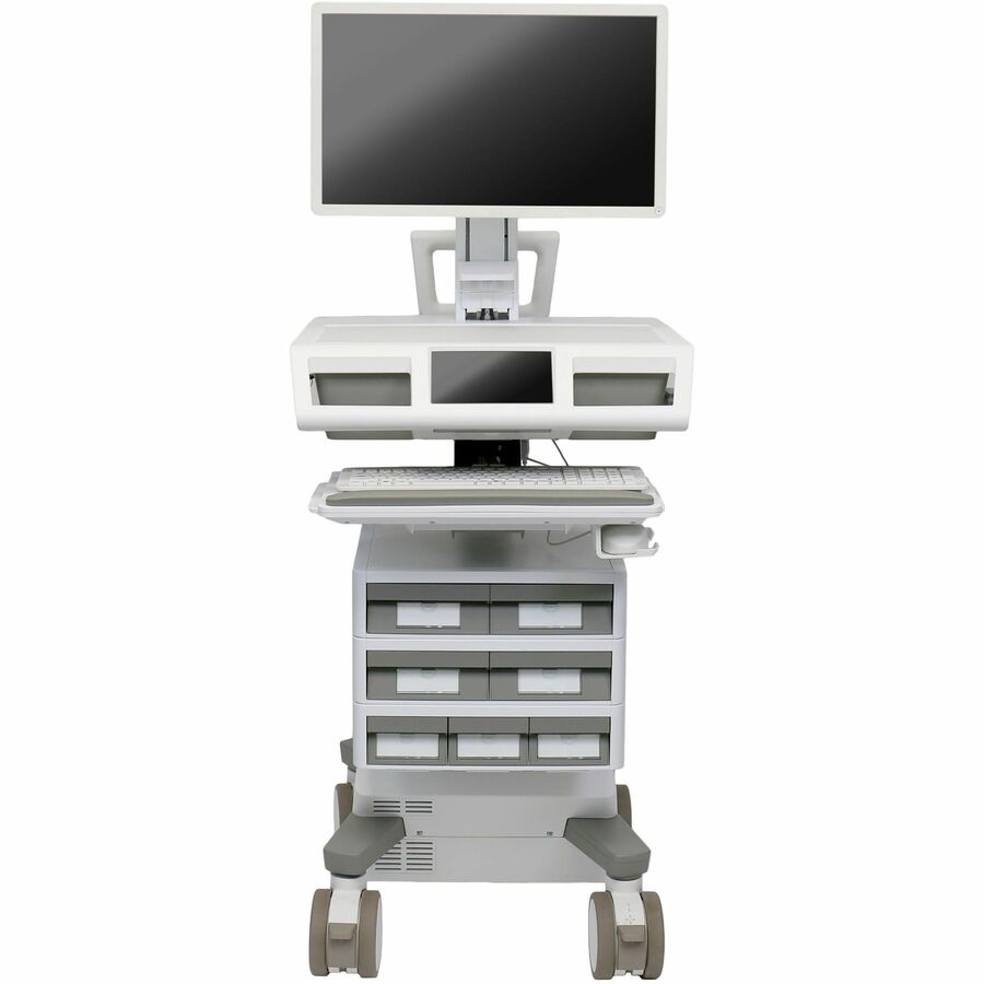 Ergotron Mosaic™ LCD Cart, AC Power, Tier 3 Std 2x2x3, US/CA/MX