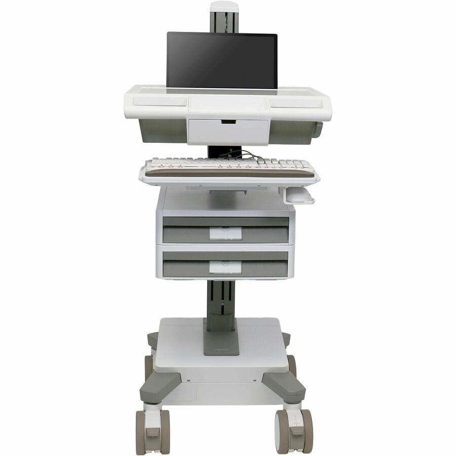 Ergotron Mosaic™ Laptop Cart, Tier 2 Std 1x1