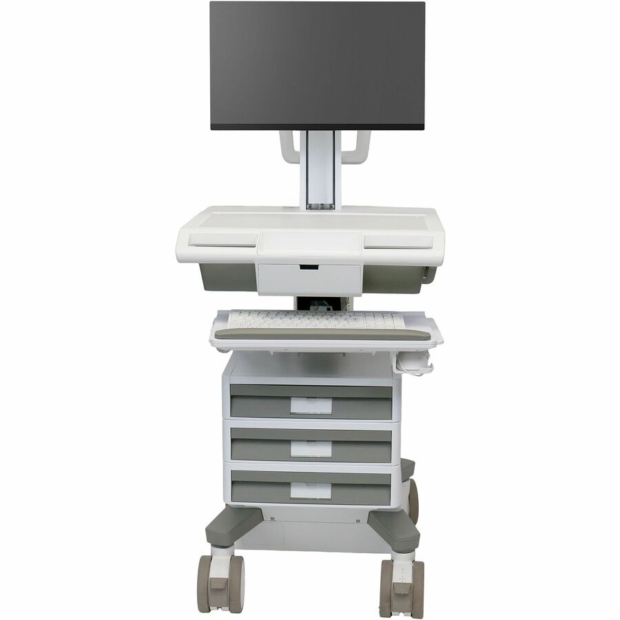 Ergotron Mosaic™ LCD Cart, Tier 3 Std 1x1x1