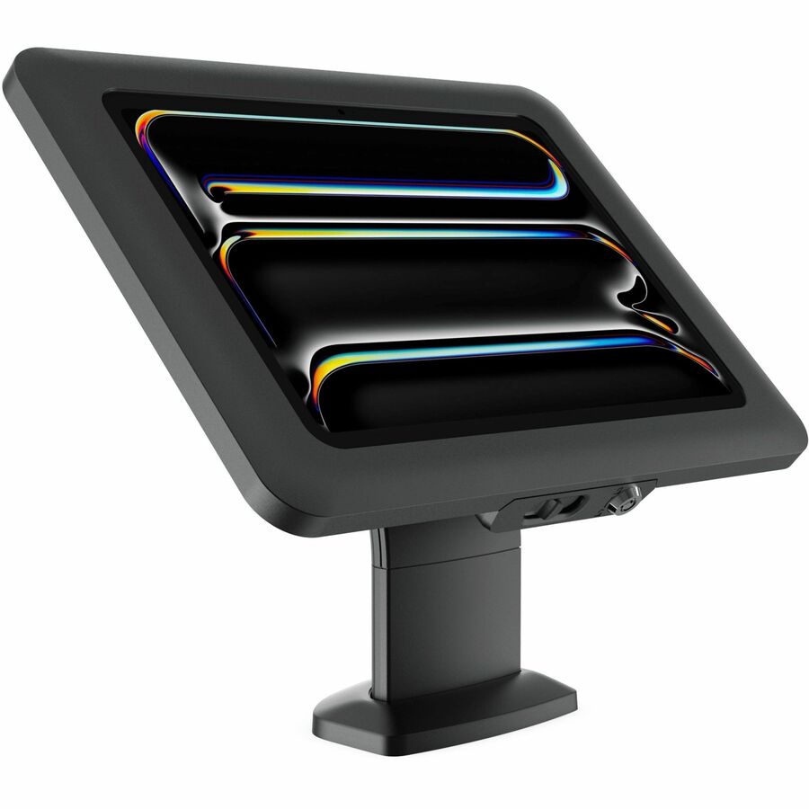 Bosstab Elite Evo Desk Mount for Tablet, POS Kiosk, iPad - Black - Landscape/Portrait