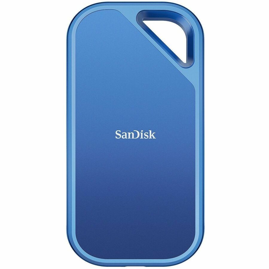 SanDisk Creator Pro SDSSDE81C-2T00-G25 2 TB Portable Solid State Drive - External - PCI Express NVMe - Blue