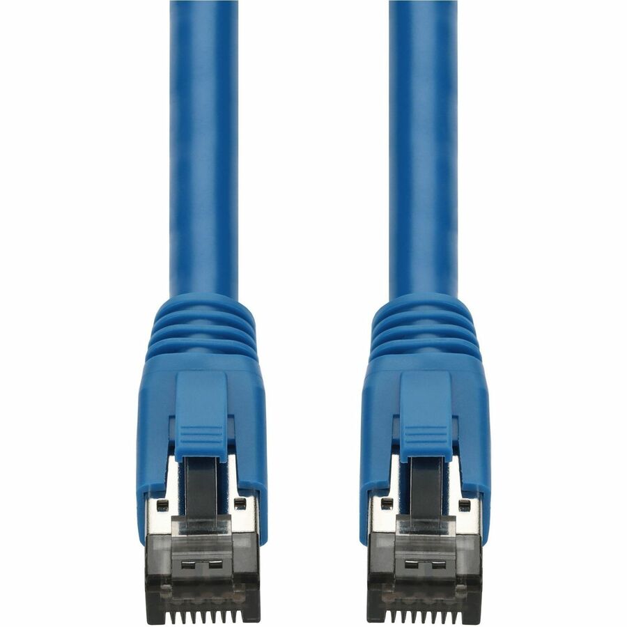 AddOn 25ft Blue CAT8 Shielded (S/FTP) PVC Ethernet Cable Snagless Easy Boot RJ-45 M/M CAT 8