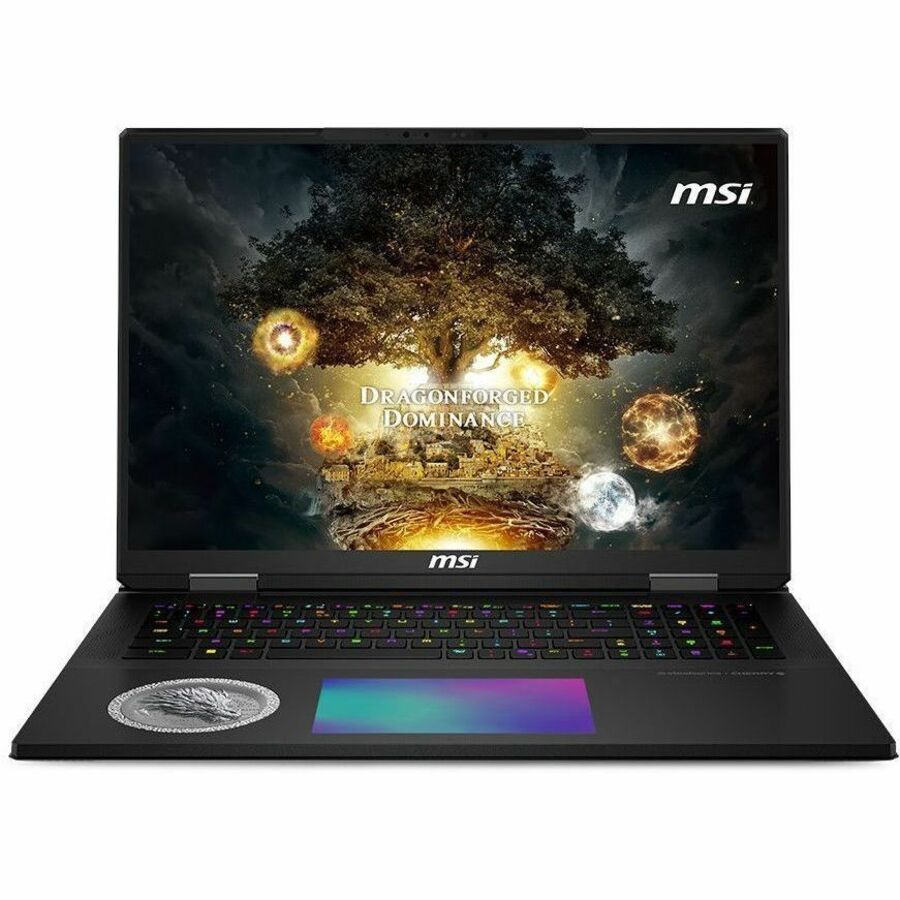 MSI Titan 18 HX Dragon Edition Norse Myth A2XWIG-442US 18" Gaming Notebook - UHD+ - 120 Hz - Intel Core Ultra 9 285HX - 64 GB - 6 TB SSD - Norse Myth Dragon Edition