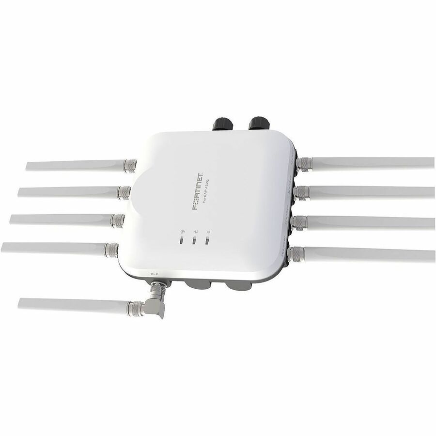Fortinet FortiAP FAP-432G Tri Band Wi-Fi 6E IEEE 802.11 a/b/e/g/h/i/j/k/n/r/v/ac/ax 8.16 Gbit/s Wireless Access Point - Indoor/Outdoor