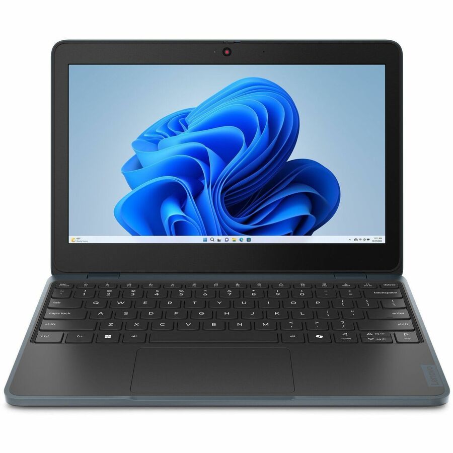 Lenovo 100w Gen 5 83LD0001US 11.6" Notebook - HD - 60 Hz - Intel N-Series N150 - 4 GB - 128 GB SSD - English Keyboard - Slate Gray