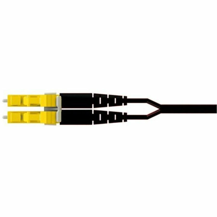 Panduit 2 Fiber, OM4+, Key D-Yellow/Nonkey LC Duplex, Plenum
