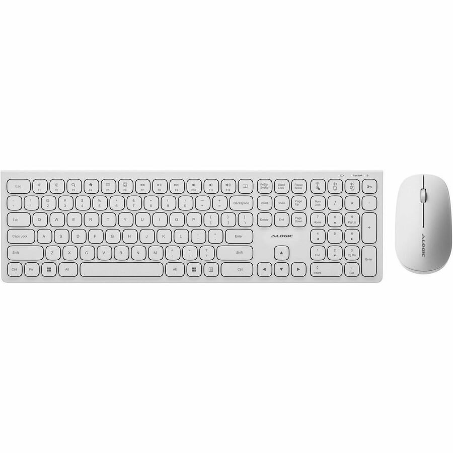 Alogic USB-C Rechargeable Wireless Mouse and Keyboard for Windows