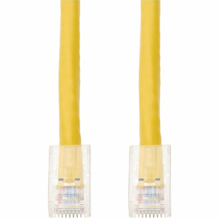 AddOn 5ft Yellow CAT 6 PVC Ethernet Cable Non-Booted Crossover RJ-45 M/M