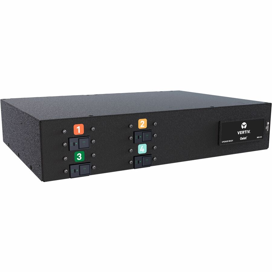Vertiv PowerIT VP1U62A0 Basic High Density rPDU, Horizontal, Single Phase, 24 Combination C13/C19 Outlets, 60/63A, 240V, 2U