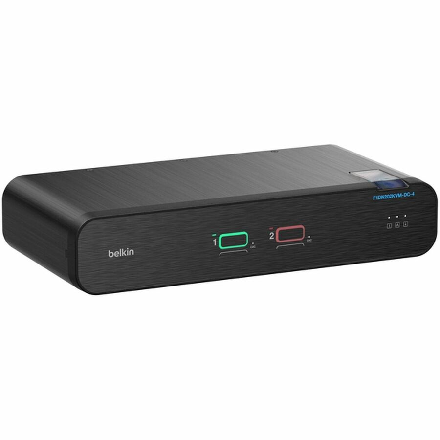 Belkin Universal DisplayPort Secure KVM, 2-Port Dual Head with CAC