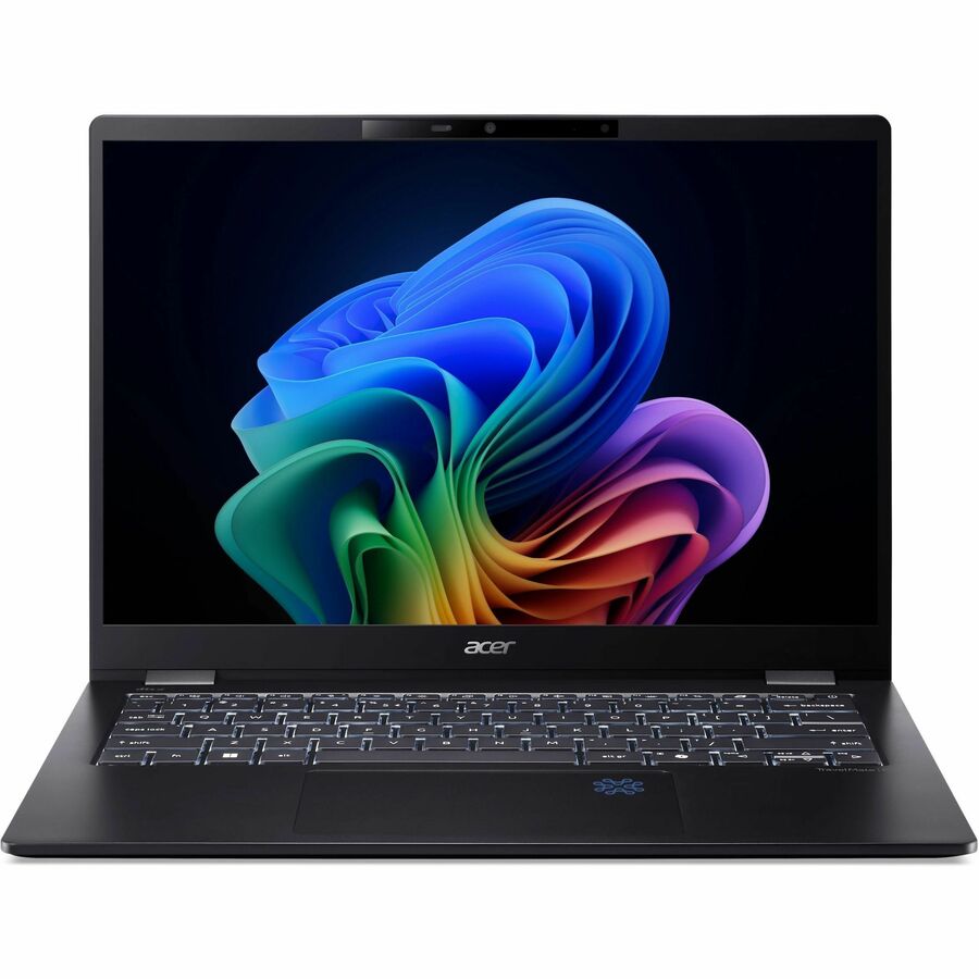 Acer TravelMate P6 14 AI TMP614-54 TMP614-54-50M1 14" Copilot+ PC Notebook - WQXGA+ - 120 Hz - Intel Core Ultra 5 226V - 16 GB - 1 TB SSD - English Keyboard - Black
