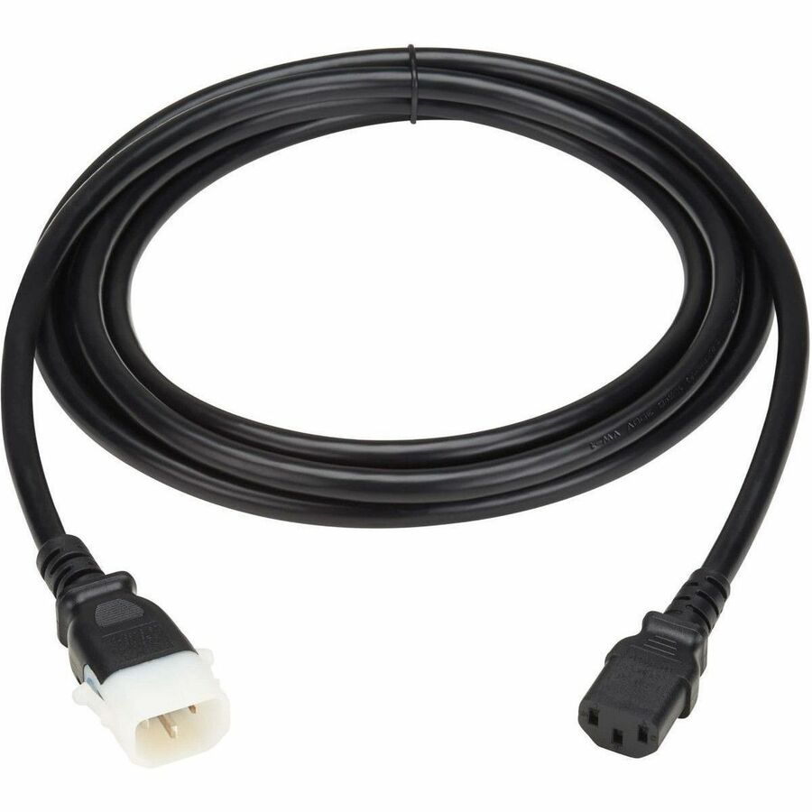 Eaton Tripp Lite Series PDU Power Cord, C13 to P-Lock C14 - Heavy-Duty, 15A, 250V, 14 AWG, 6 ft. (1.8 m), Black