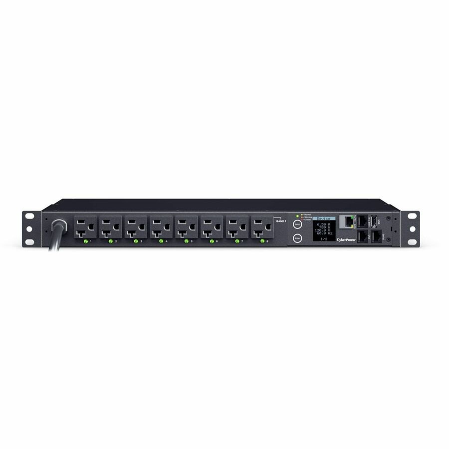 CyberPower PDU41023 Single Phase 100 - 120 VAC 30A Switched PDU